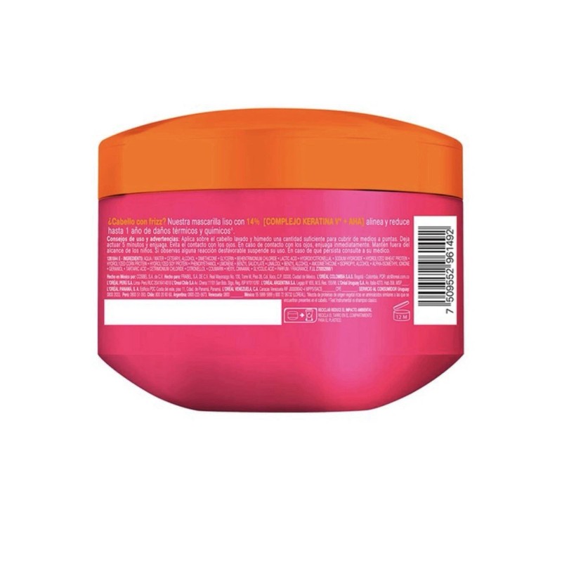 L'Oréal Paris Elvive Mascarilla para Cabello Dream Liso Control Frizz