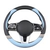 Binsheo Cute Steering Wheel Cover for Women Men Leather Universal