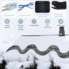 TOPDURE 60ft Roof Deicing Cable, 5w/ft Constant Wattage, CSA ETL