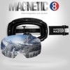 OutdoorMaster Ski Goggles PRO - Frameless, Interchangeable Lens 100% UV400