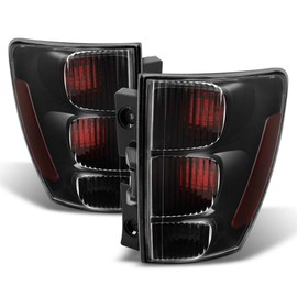 ACANII - For Blk 2005-2009 Chevy Equinox Tail Lights Brake Lamps Replacement 05-09 Driver & Passenger Side
