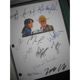 Fallout Signed Pilot TV Script X12 Ella Purnell Walton Goggins Aaron Moten REPNT