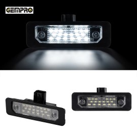 Plug-and-Play LED Car License Plate Lamp for Ford Flex/Taurus/Mustang/Focus Led Number Plate LightLight Color: White