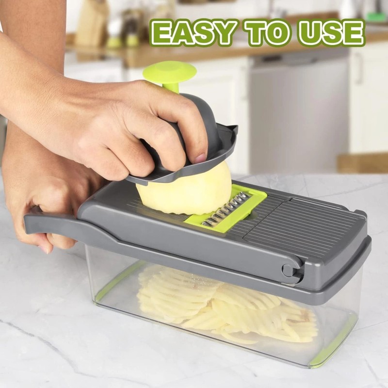 Marvelity Vegetable Chopper, Onion Chopper, Multi 11-in-1 Food Choppers, Vegetable