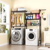Golpart Over Washer and Dryer Shelves,Heavy Duty Laundry Room Storage
