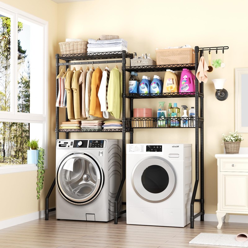 Golpart Over Washer and Dryer Shelves,Heavy Duty Laundry Room Storage