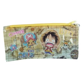 One Piece Manga Zipper Pencil Case Pouch - Yellow