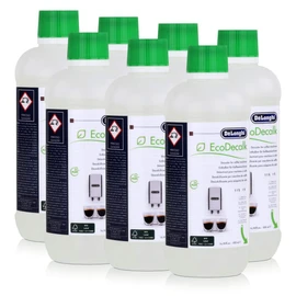 7 x Delonghi SER 3018 EcoDecalk Descaler for Fully Automatic Coffee Machines