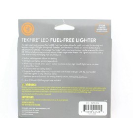Ultimate Survival Technologies UST TekFire LED Lighter Fuel-Free Lightweight and Compact, Rechargeable