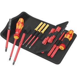 Wera 006614 Kraftform Kompakt VDE 18 Universal 2 Tool Finder Set, 18 pieces