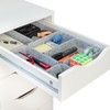 Rajas Goods Drawer Organizer Compatible with Ikea Alex Drawer Unit,