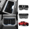 LUNQIN Car Front Rear Cup Holder Insert for Toyota Tacoma