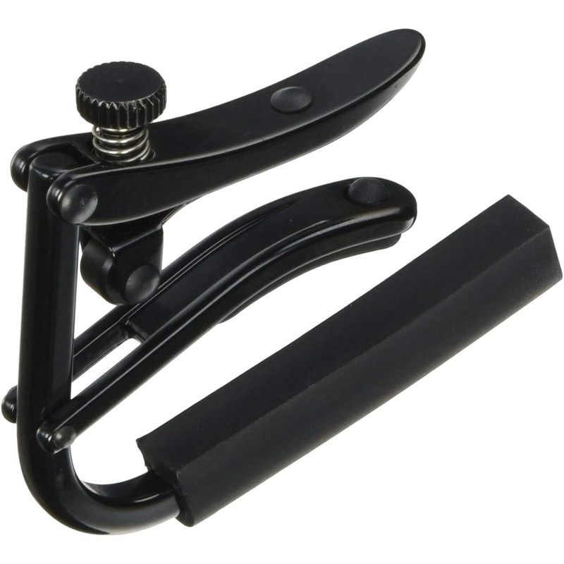 SHUBB - C1K Capo Noir, Kapodaster für Gitarre mit Stahlsaiten,