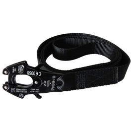Heavy Duty Tactical Dog Leash with Frog Clip (Black, 6 ft)
