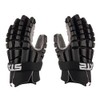 STX LZR Lacrosse Gloves, Extra Small, Black, Pair
