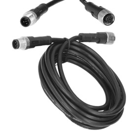 NMEA 2000 Backbone Cable 0.5 m - 4 m ABS Replacement Cable Marine Yacht Accessories for Lowrance Simrad B&G Navico Networks (3 m)