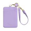 Pass Case with Reel Top Mounting Type (Lavender) Strap Included