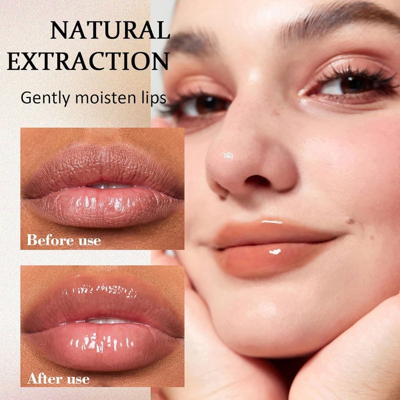 Peptide Glaze Tinted Lip, Bálsamo Labial Hidratante con Vit E
