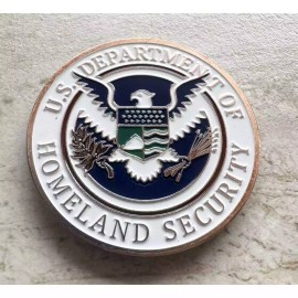 home land US Department Of Home land Security Challenge Coin