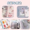 A6 6 Ring Soft PVC Clear Binder Set of 2