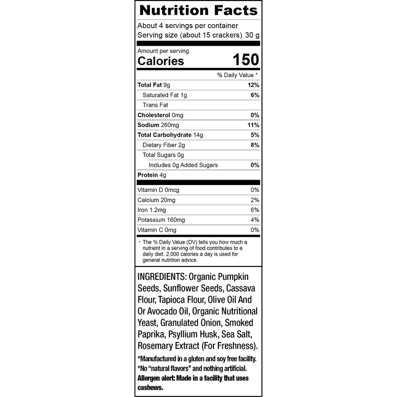 Foodies PumThins Smokey Chedda Crackers, Gluten Free, Made with Organic