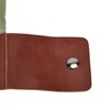 Leather Canvas Foraging Pouch Belt Fruit Picking Bag for Camping