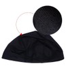 2 Pcs Black Dome Cap Wig Caps Stretchy Wig Cap
