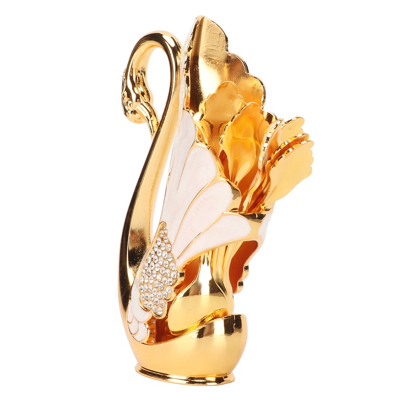Swan Base Holder Innovative Gold Smoother Edges Coffee Dinnerware Set