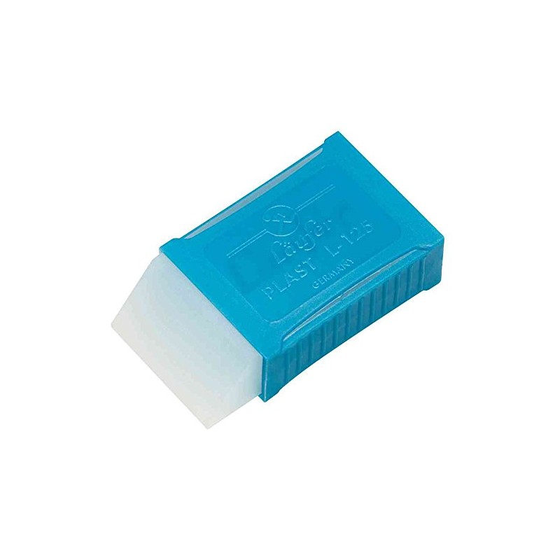 LÄUFER Plastic Plastic L-125 (01250) Pack of 3 Erasers