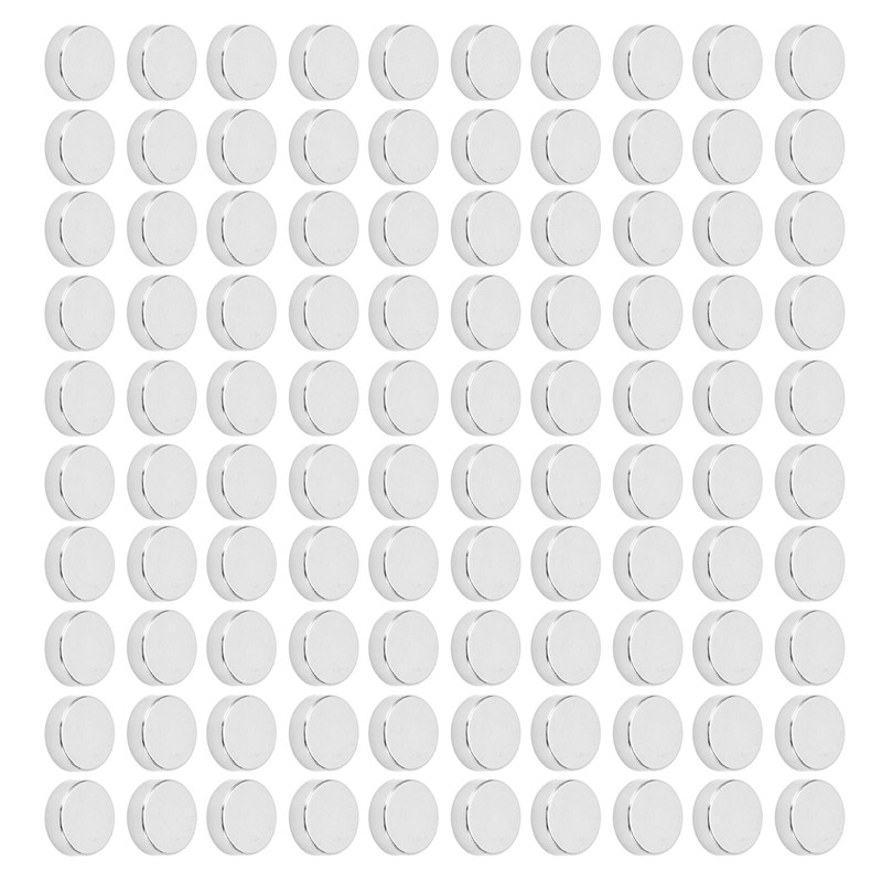 100 Pcs Disc Neodymium Magnet Heavy Duty Strong Magnetism Multifunctional