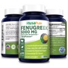 NusaPure Fenugreek Capsules | 5000mg | 200 Veggie Caps |