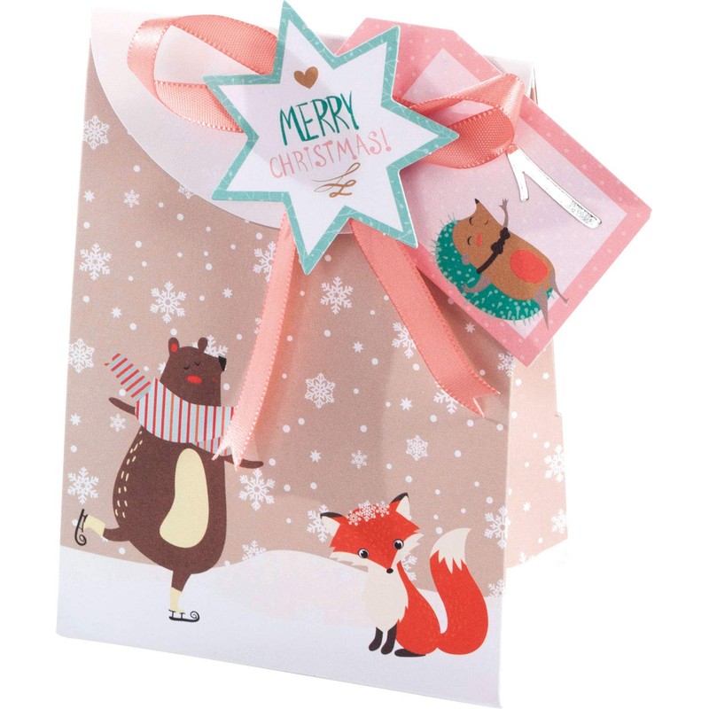 folia 9381 Advent Calendar Craft Set Gift Bags Pastel with