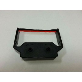 "Package of Two" Monroe 8125 Calculator Ribbon, Black and Red, Compatible, Replaces Monroe P81