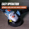 SENIX PAX2125-M2-0 X2 20 Volt Max* 5-Inch Brushless Angle Grinder