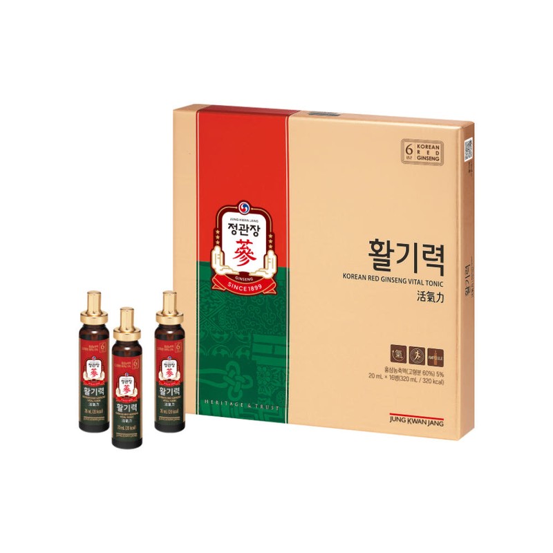 Jeonggwanjang CheongKwanJang Vitality 20ml 16 packs, 1 unit / 정관장