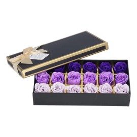 Jabón De Baño Rose Romantic Purple Gradient Hecho A Mano