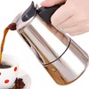 DeeKleen Stainless Steel Moka Pot Espresso Maker,Stovetop Moka Pot,Percolator Coffee