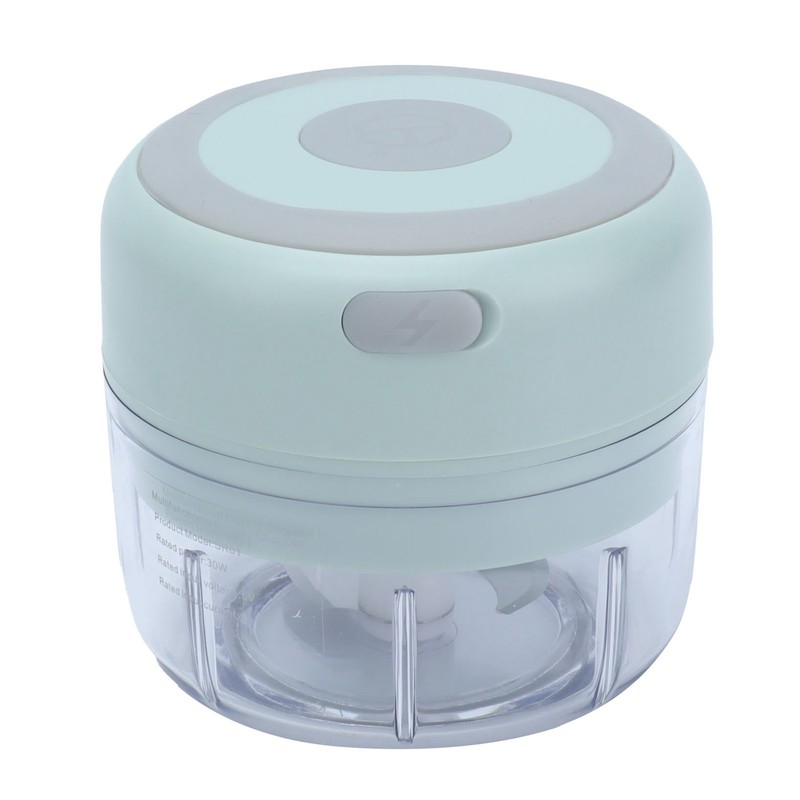 100ml Electric Garlic Chopper USB Rechargeable Portable Meat Grinder Mincer
