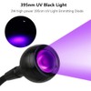 ULIKELED 3W 395NM LED Black Light, Flexible Gooseneck UV Blacklight