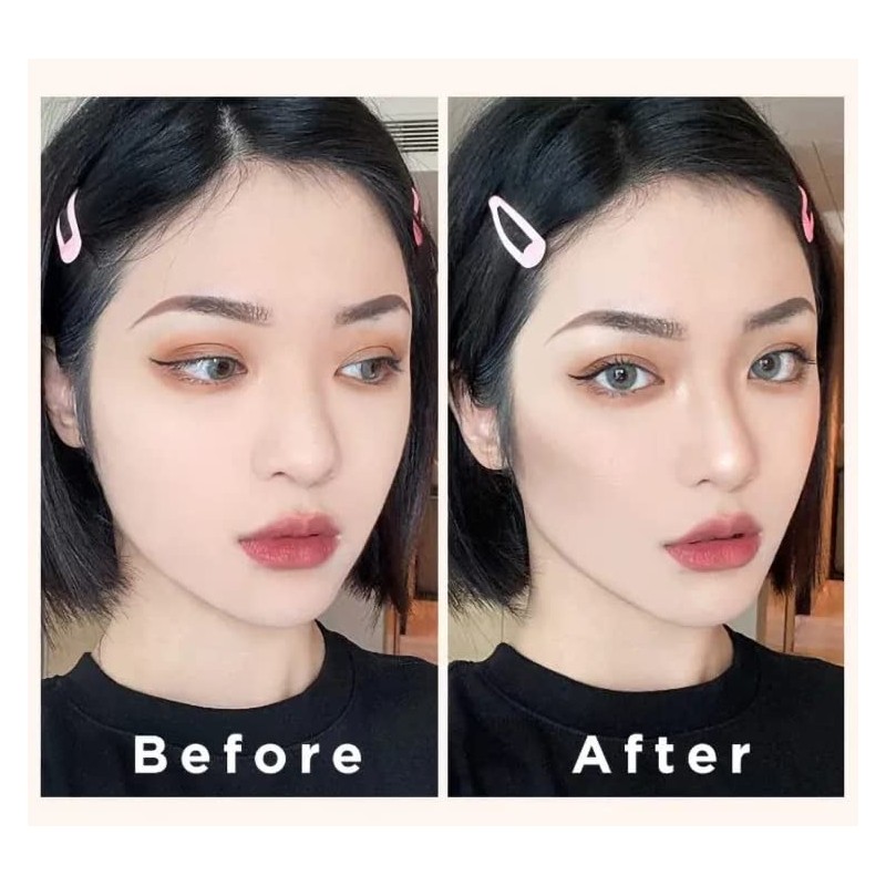 Serseul Matte Contour Powder Palette, 3 Shades - Milk Tea