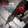 Heavy Duty Work Gloves, SBR Padding, TPR Protector Impact Gloves,