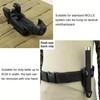 Expandable Baton Holster, 360 Degree Duty Belt Flashlight Holder Telescopic