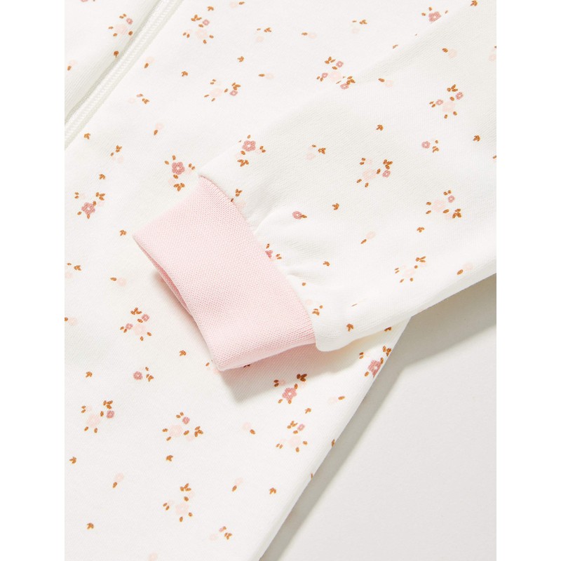 FIXONI Unisex Baby Nightsuit with Zip and Foot Toddler Pyjamas,