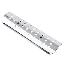 VGEBY Universal Motorcycle Metal Steel Exhaust Muffler Pipe Heat Shield Cover Heel Guard ( Color : Silver )
