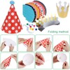 Birthday Hat Crown For Festival Birthday Party Set 11 Pcs