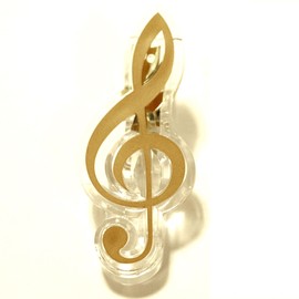 Nakano Gold Treble Clef Clip CL-18N/GC/G