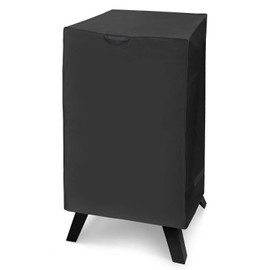 Arcedo 30 Inch Electric Smoker Cover for Masterbuilt Smoker, Heavy Duty Waterproof Outdoor Grill Cover, Square Vertical Smoker Cover, All Weather Protection, 20" W x 17" D x 31" H