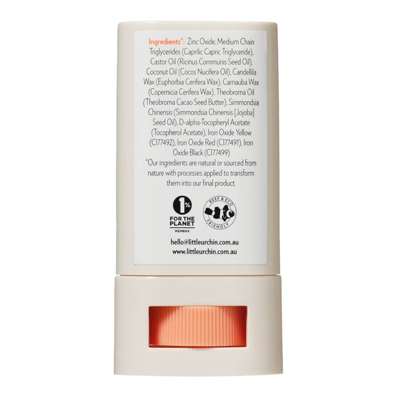 Little Urchin Natural Zinc Stick SPF 50+ - Medium Tint,