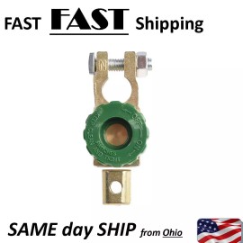 UN brand Battery Switch Quick Cut-off Disconnect Car Truck Vehicle Parts Green