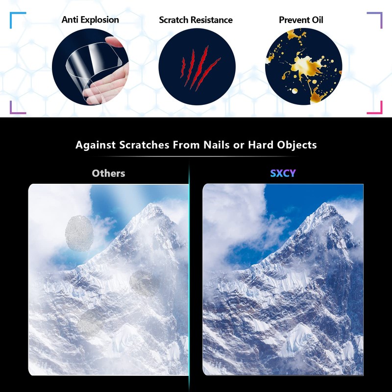 SXCY 2PCS for 2025 2026 Kia Seltos Screen Protector 2024